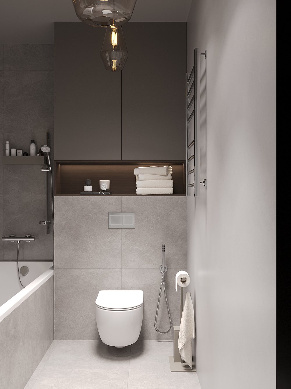 Санузел в современном стиле