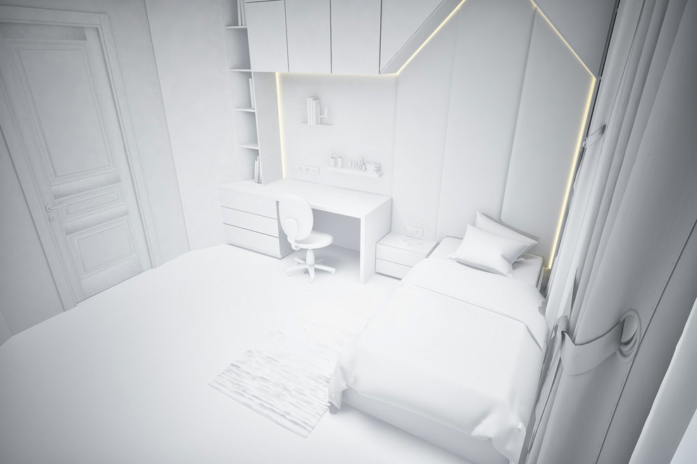 Проект 4х  комнатной квартиры в г.Уфа по ул.Космонавтов(в работе)