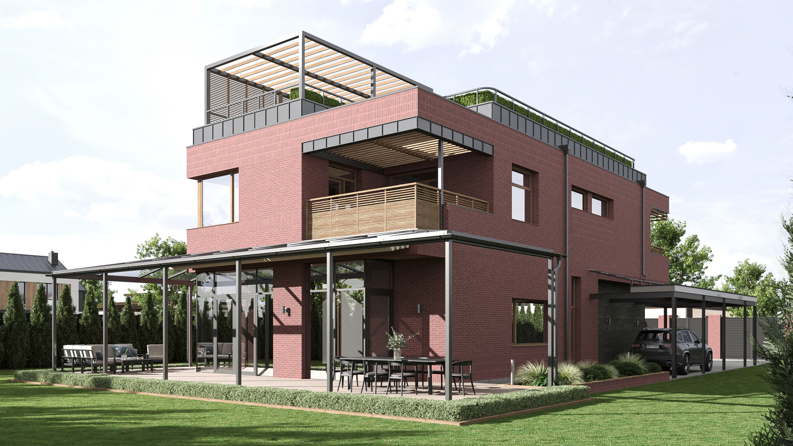 Обложка проекта: Дом в Краснодаре