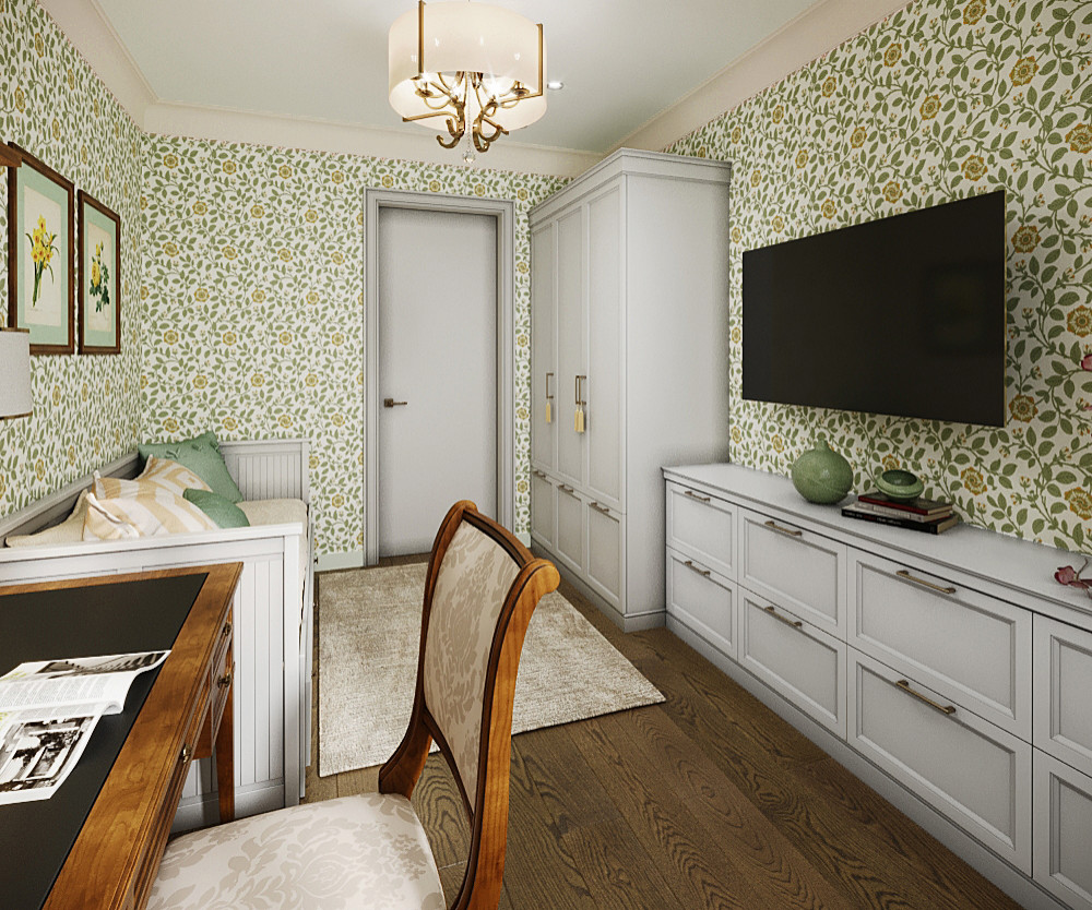 Гостевая спальня в доме