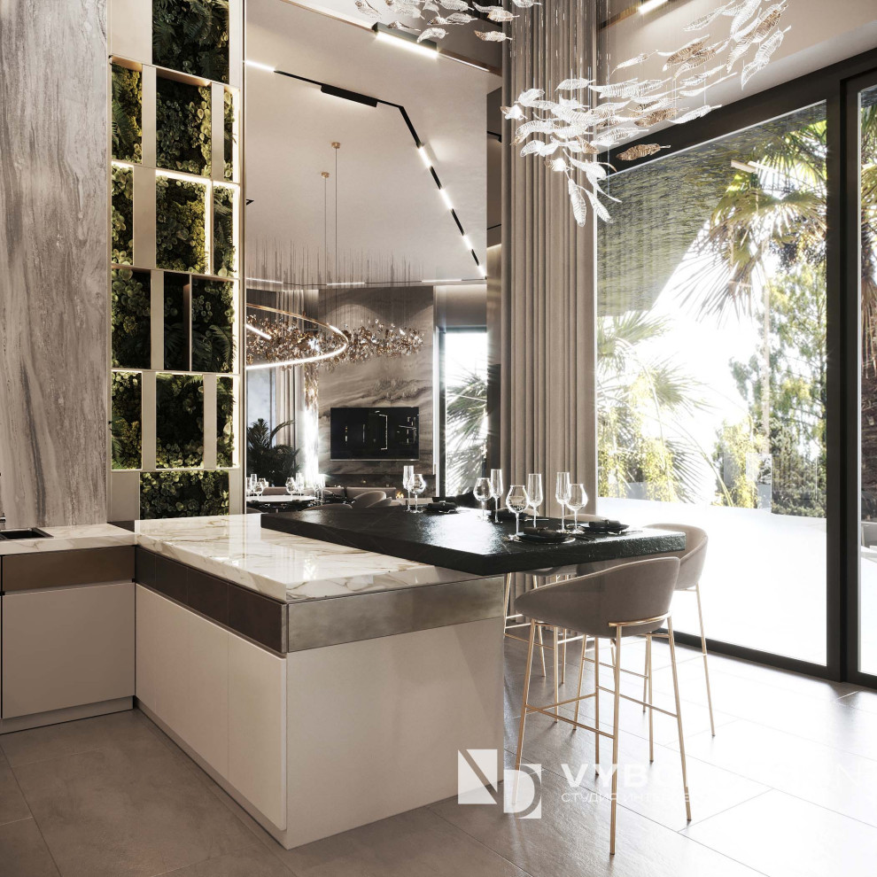 Вилла на берегу моря