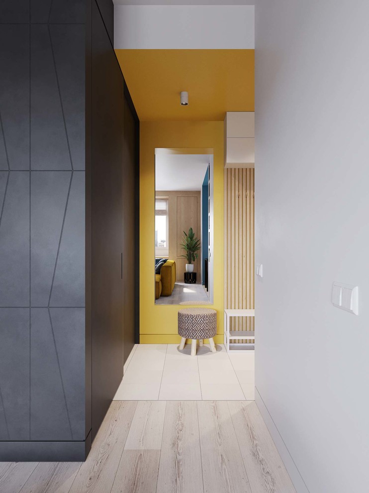 Проект трехкомнатной квартиры "КУБ"