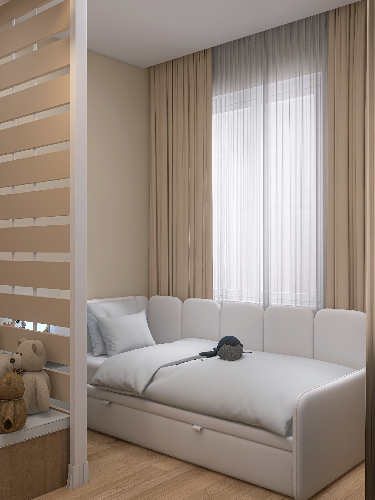 г. Санкт-Петербург. Частичный проект двух детских и спальни