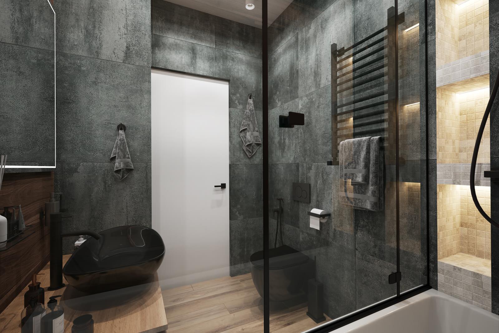 Квартира в стиле "лёгкий лофт". 70 кв.м.