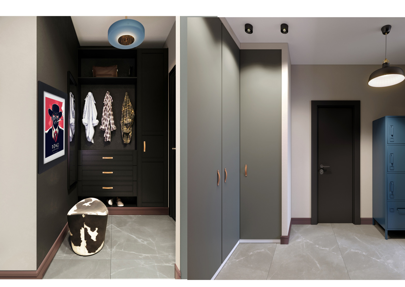 Студия для молодого человека