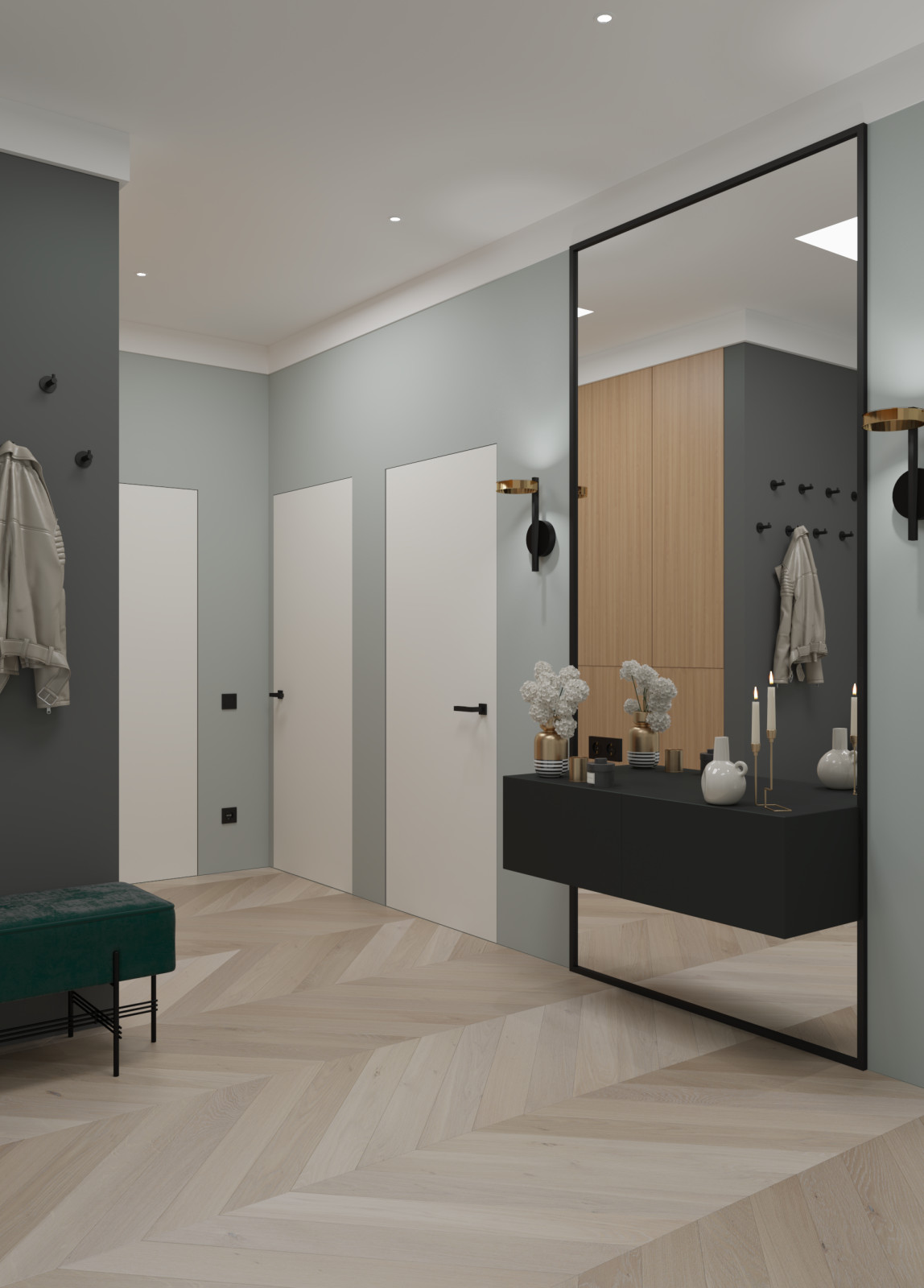 Квартира в ЖК "Хорошевский"_прихожая