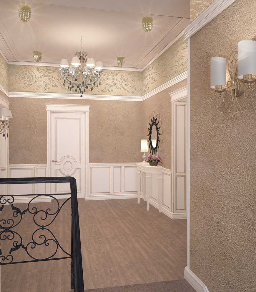 Дом для дружной семьи с тремя детьми в классическом стиле.