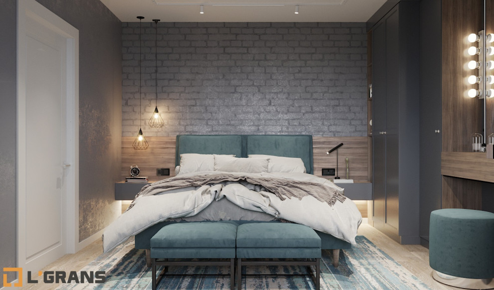 Дизайн интерьера 4к. квартиры по ул. Герасимова в Хабаровске