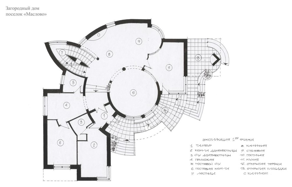 Обложка проекта: Дом в Подмосковье, Маслово