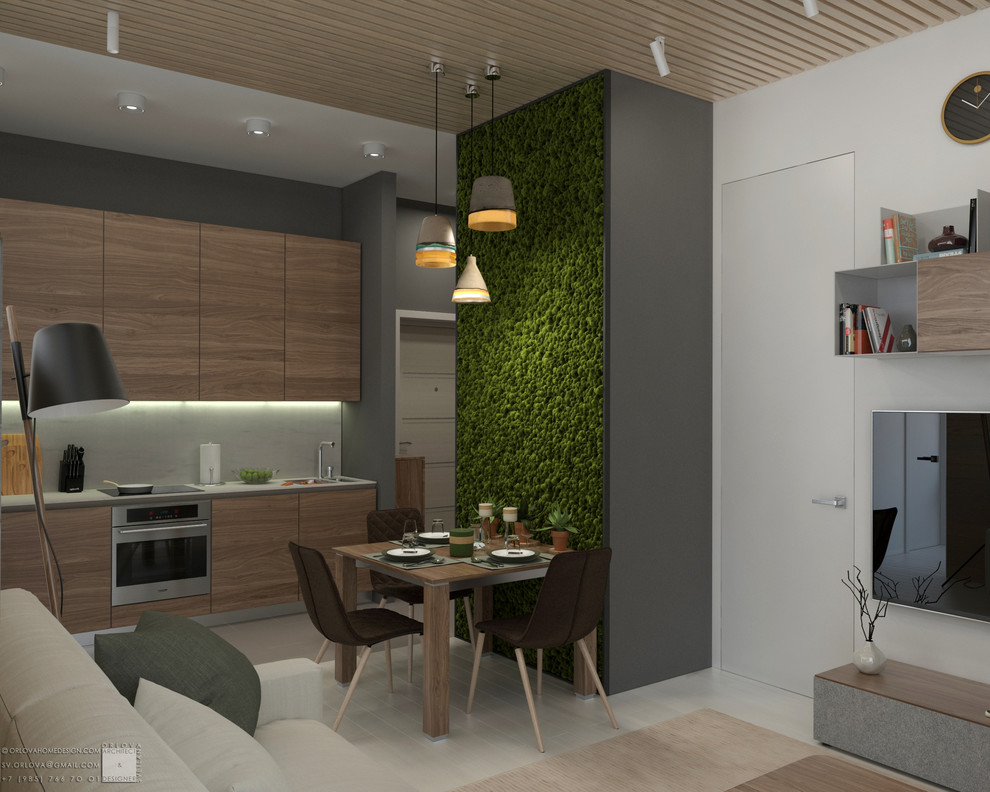 ДИЗАЙН-ПРОЕКТ КВАРТИРЫ В ОЛИМПИЙСКОЙ ДЕРЕВНЕ 55 м²