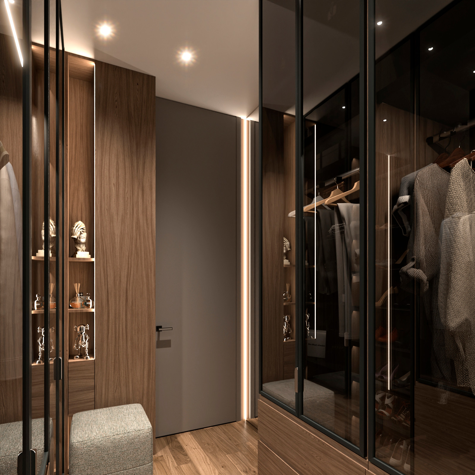 Пентхаус 1 Гардеробная