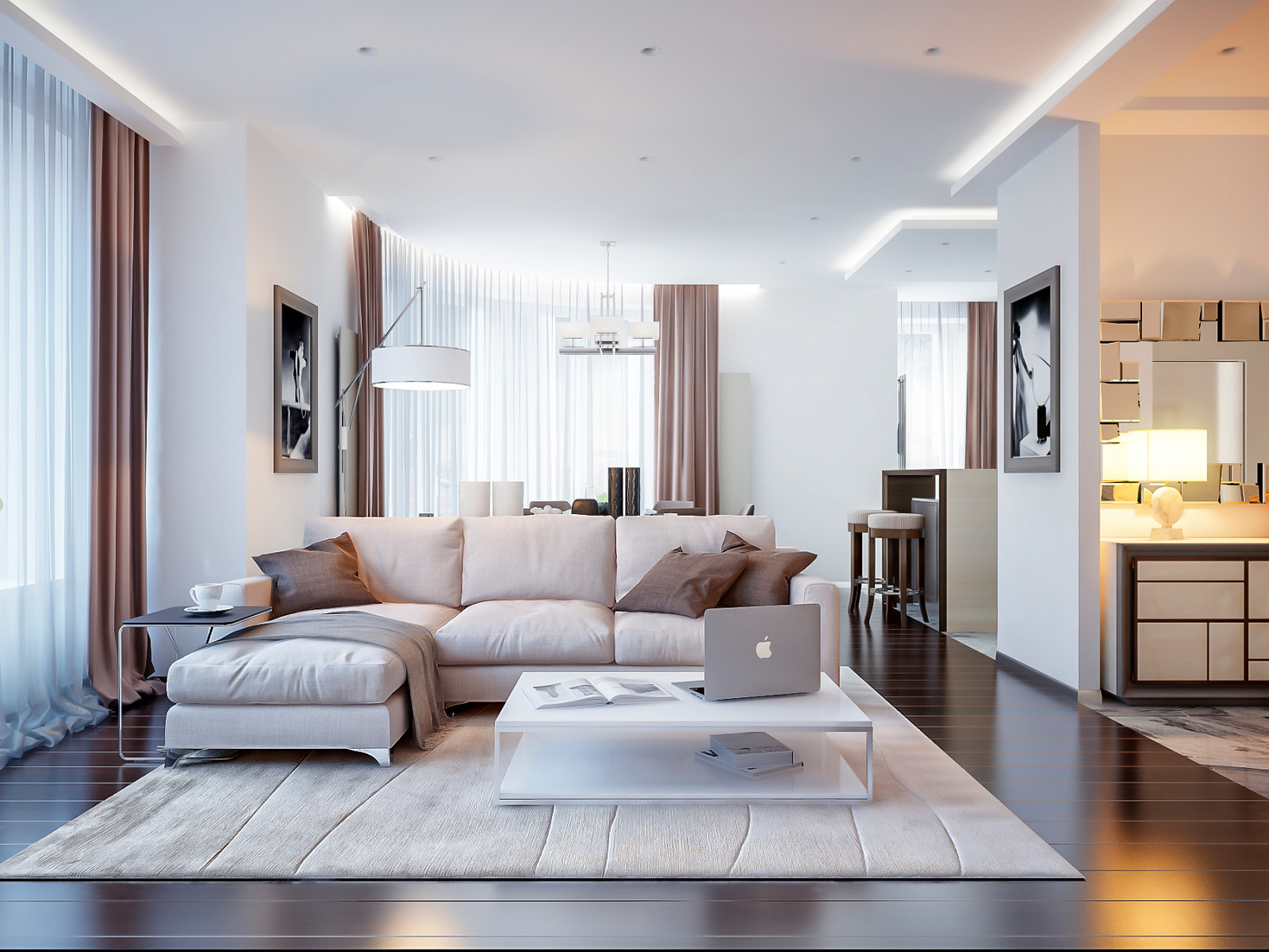 Квартира 145 м² в ЖК «Парадный Квартал»