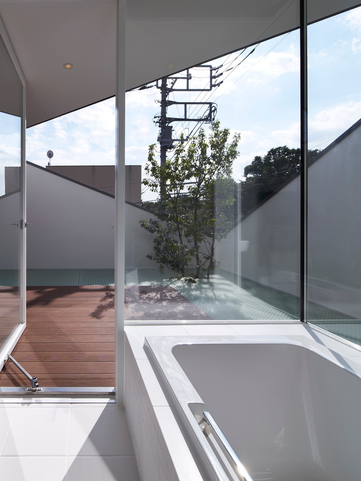 Houzz Япония: Дом в Токио с террасой на крыше