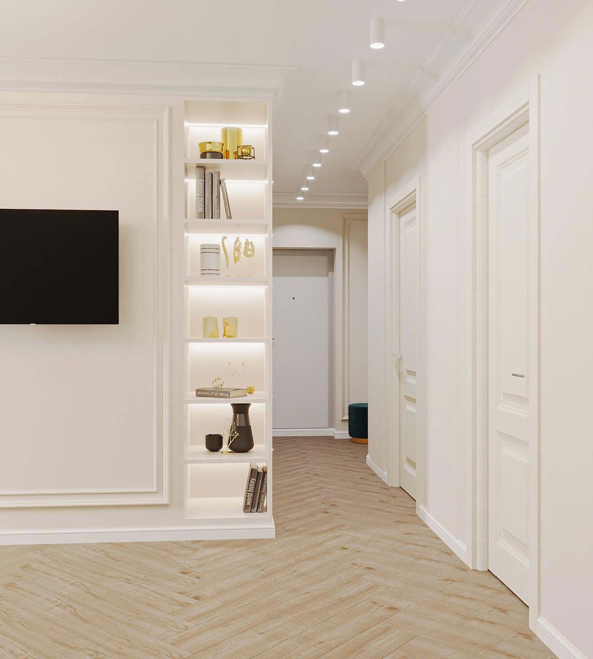 Дизайн-проект двухкомнатной квартиры