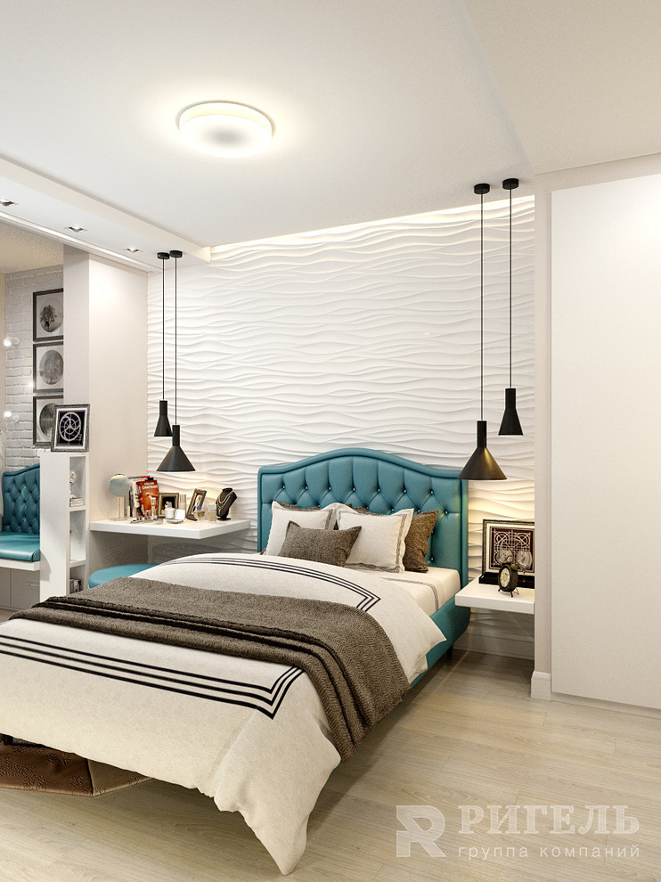 Светлая и уютная спальня