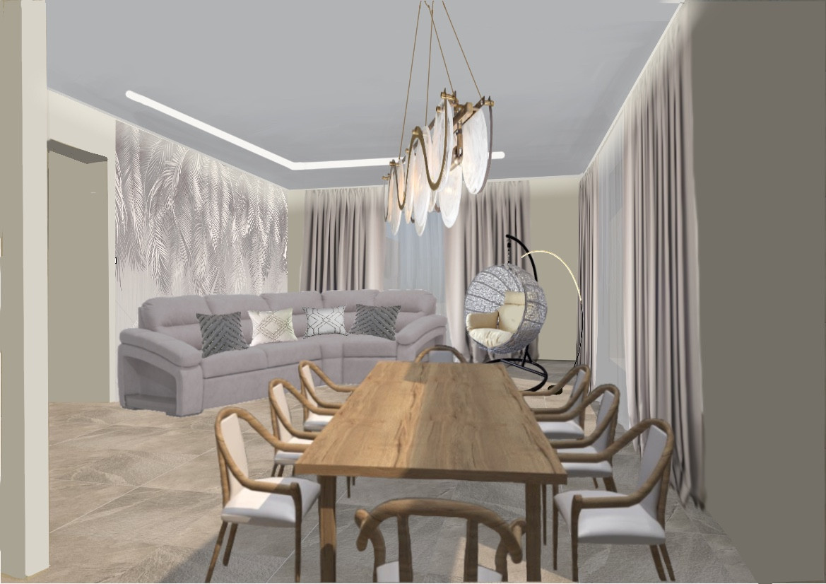 Дом в соснах