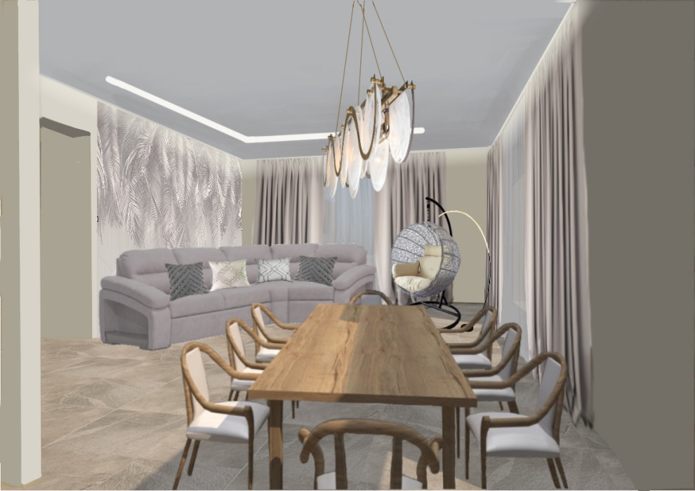 Дом в соснах