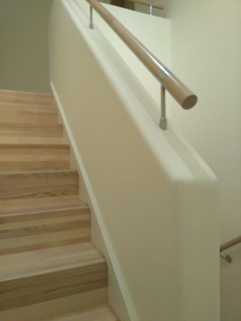 Облицовка лестницы в квартире