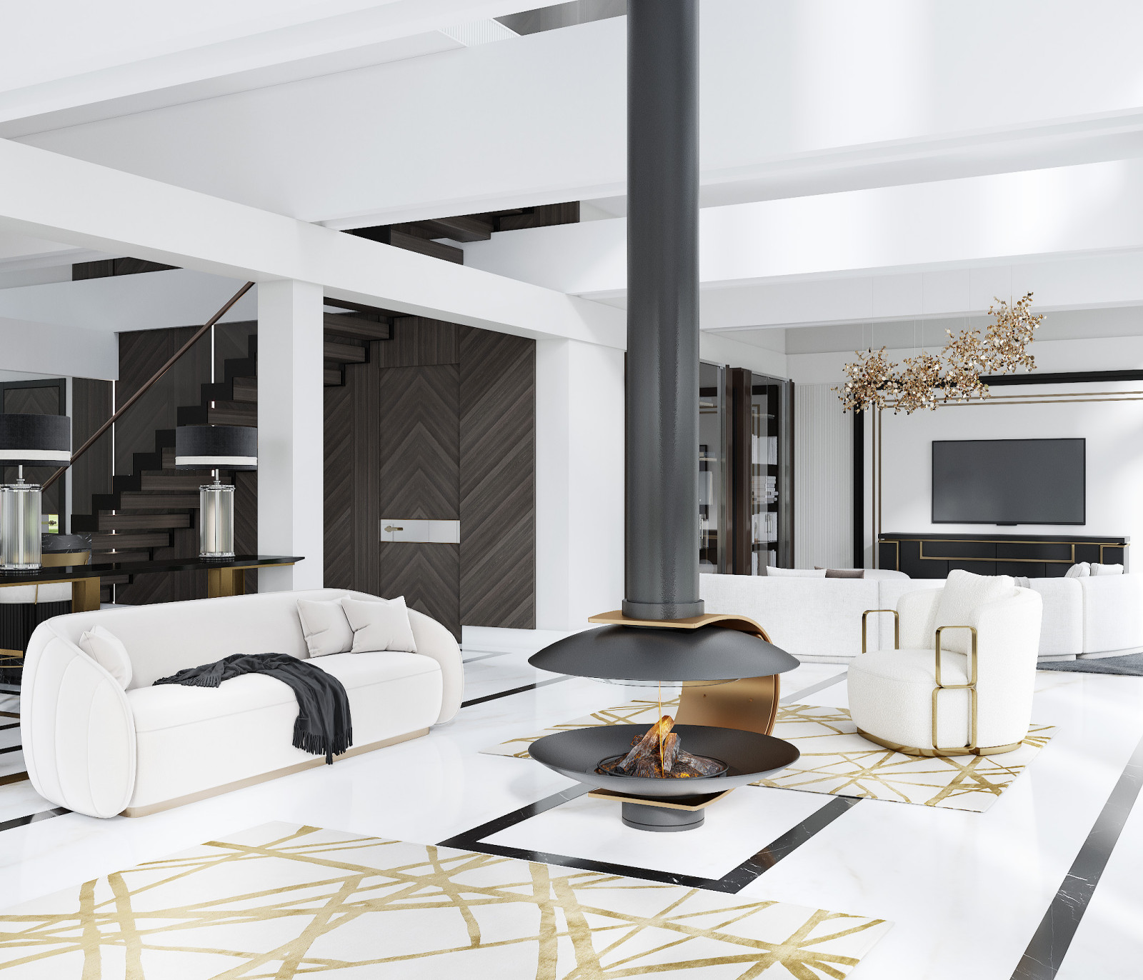 Обложка проекта: Фахверковый дом на 300 м2, в стиле ар-деко