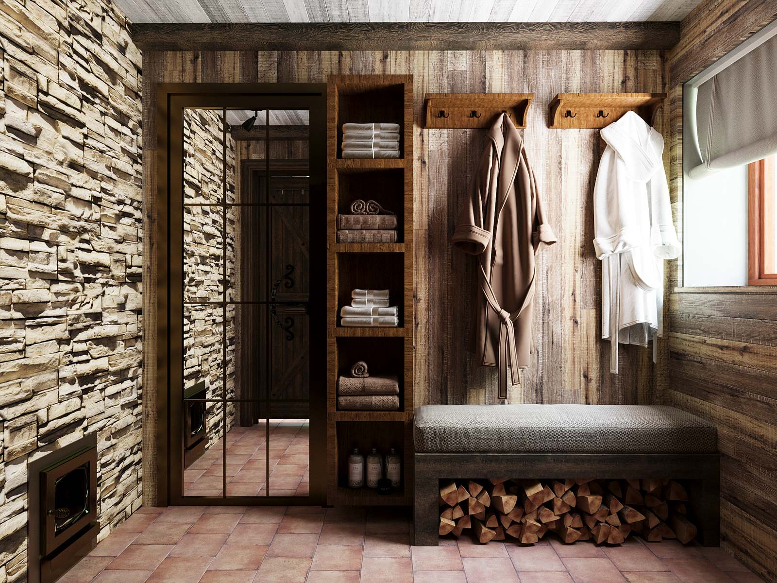 Дизайн дома-бани 110 кв.м.