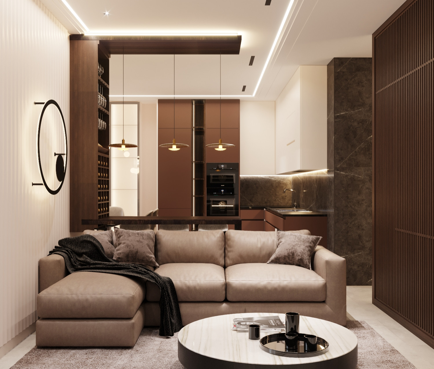 Дизайн интерьера квартиры, ЖК Галактика Pro