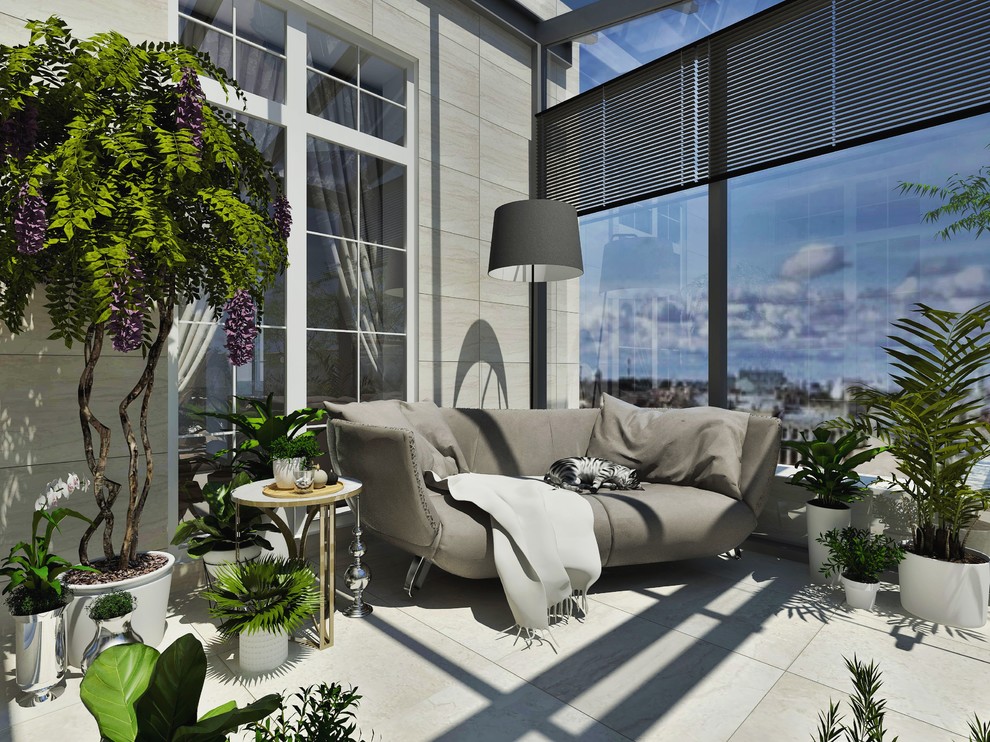 Терраса на крыше