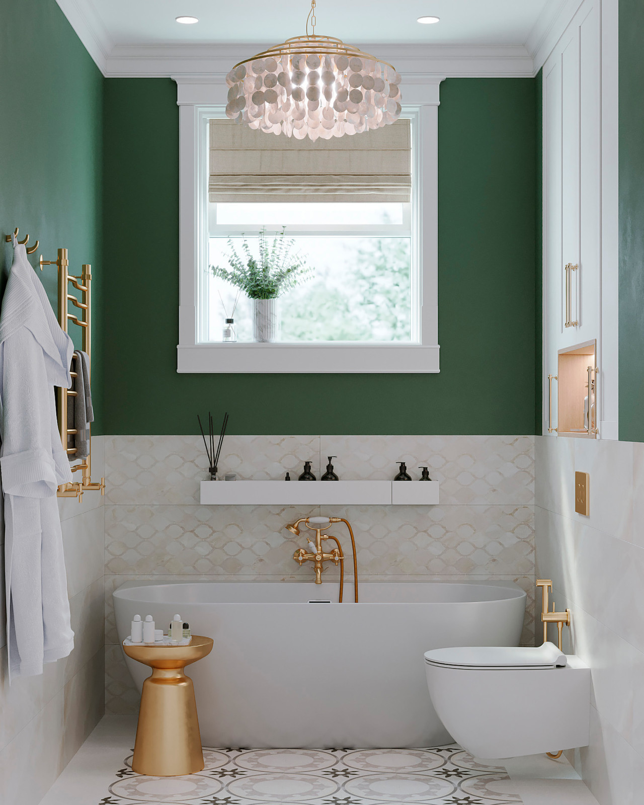 Двухкомнатная квартира в современной классике