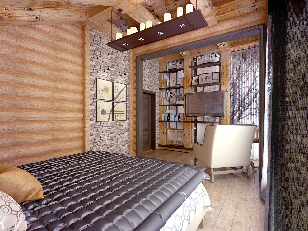 Лесной домик в стиле кантри