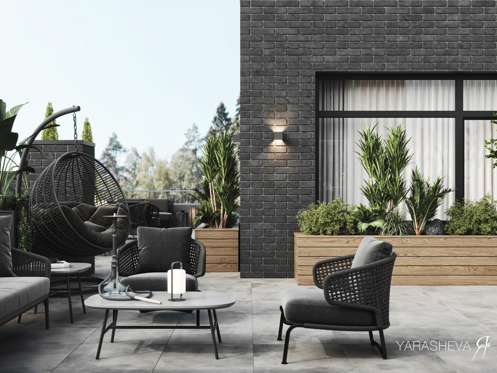 Загородный дом в КП Хюгге Хаус 380 м кв.