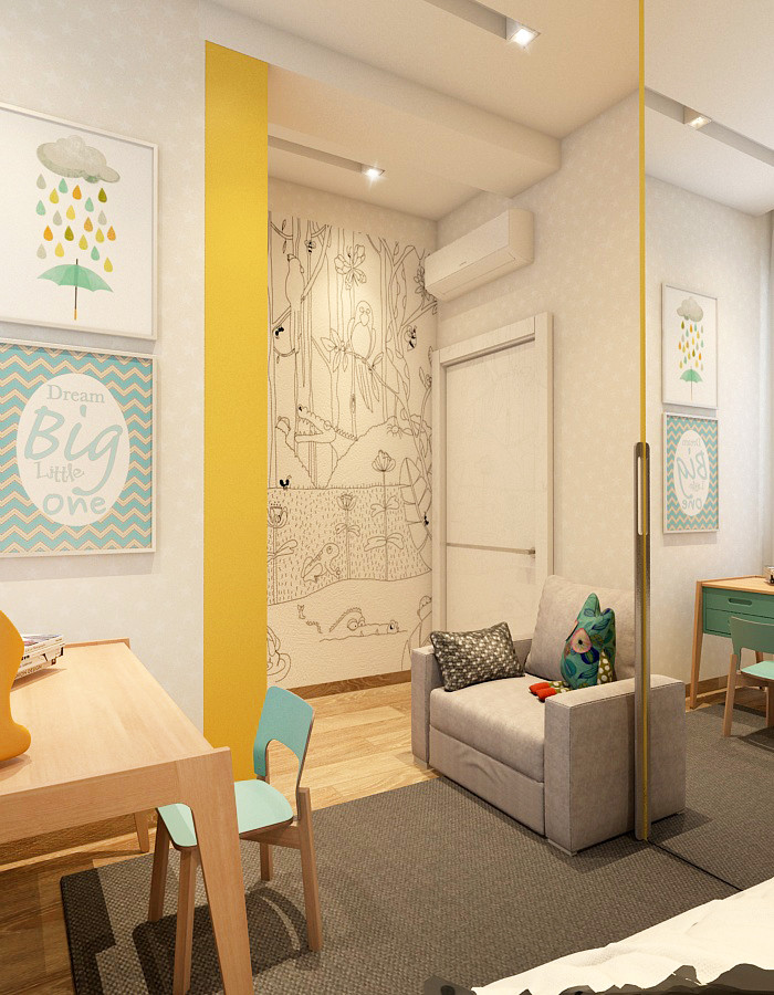 Дизайн интерьера пентхауса