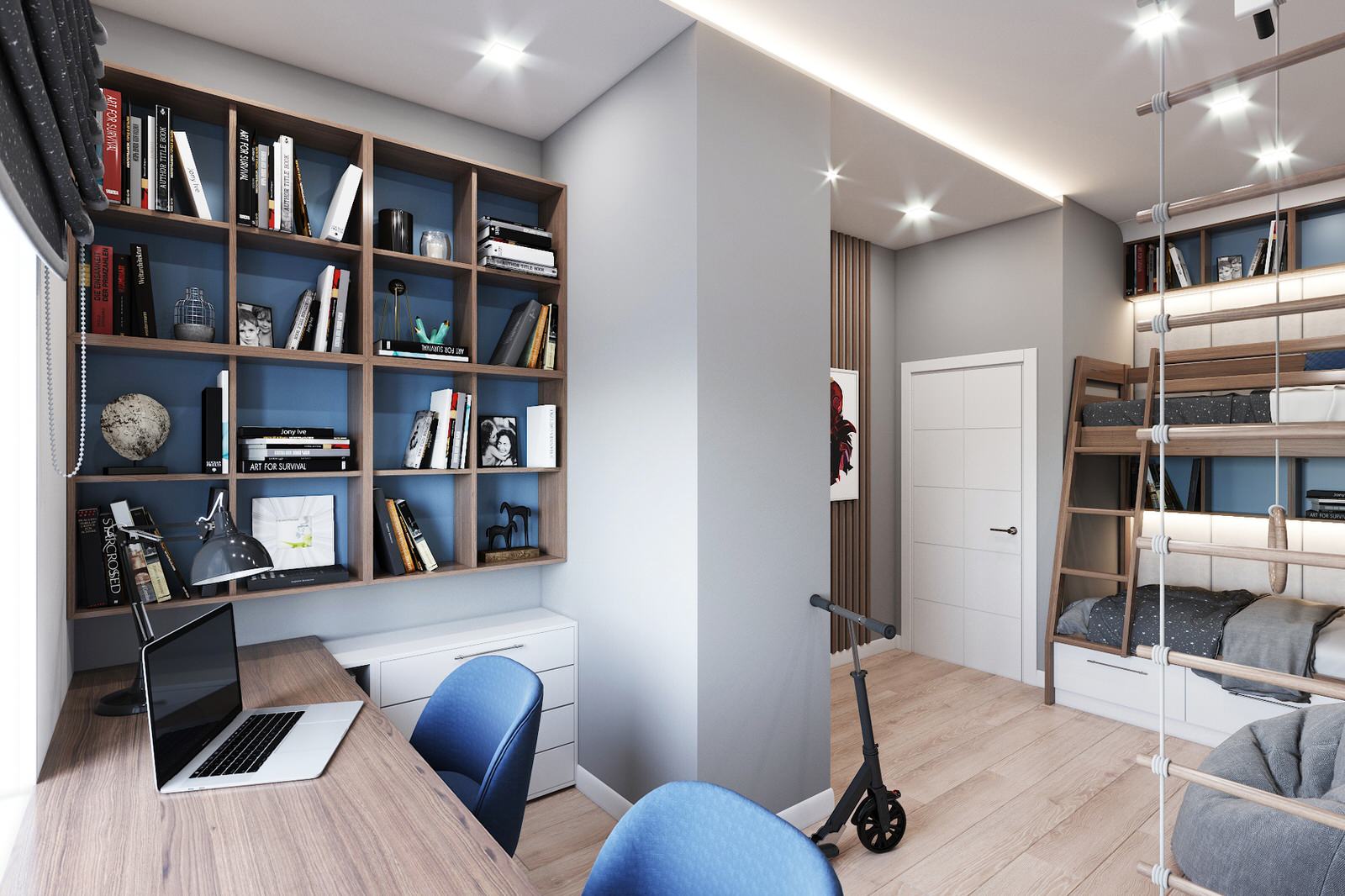 Проект детской комнаты в Архангельске 1