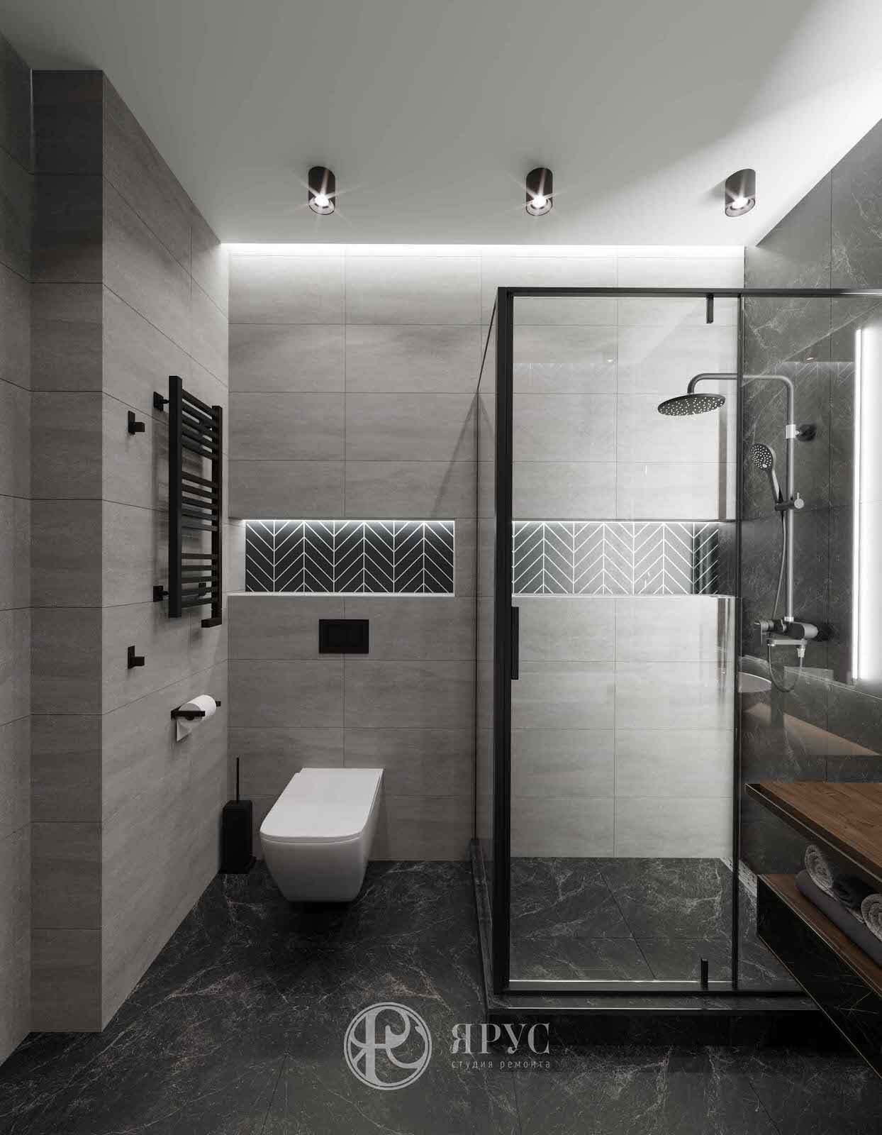 Дизайн-проект четырёхкомнатной квартиры