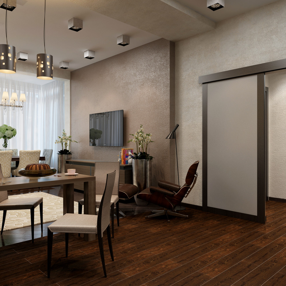 Дизайн-проект квартиры ЖК "Долина Сетунь", 63 кв.м