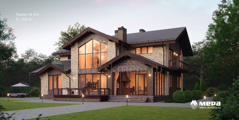 Проекты современных каменных домов