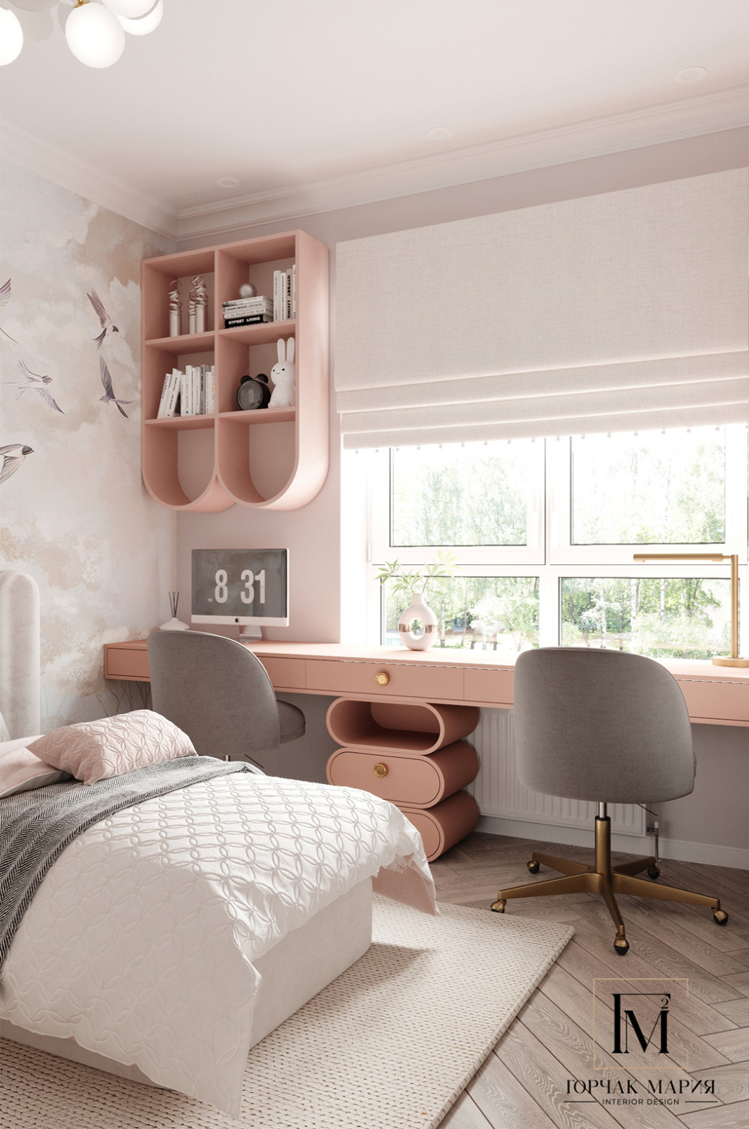 Детская для 2-х девочек