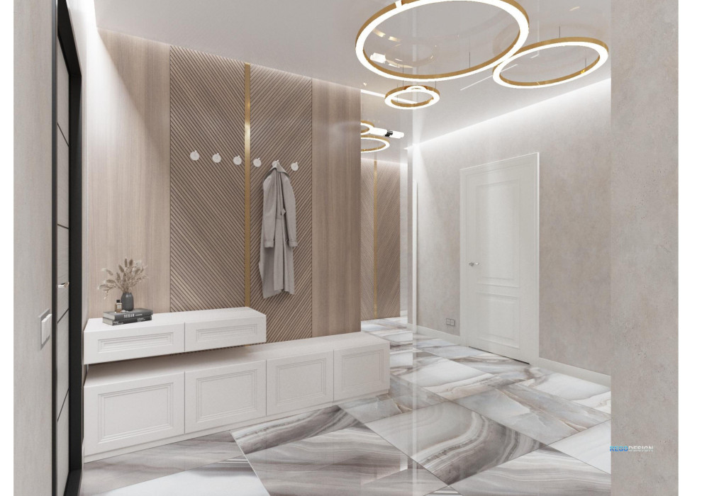 №52 ДИЗАЙН ПРОЕКТ 100 КВ.М. УЛ.МАРШАЛА БАГРАМЯНА