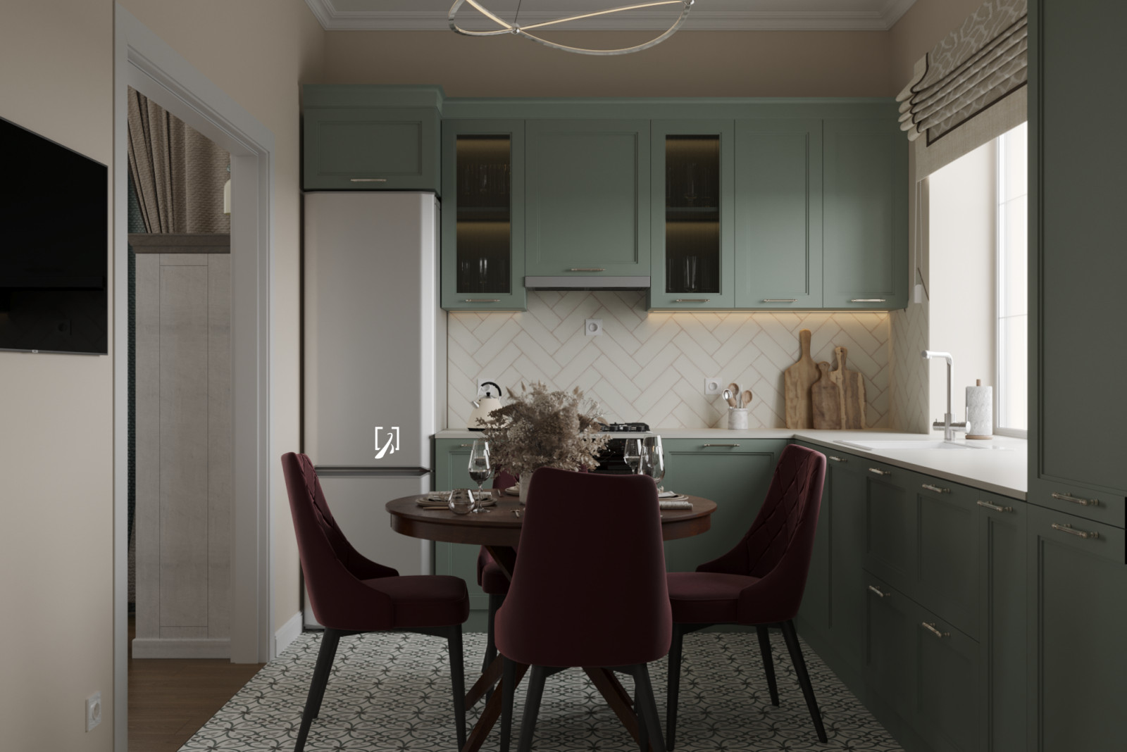 Загородный дом интерьер