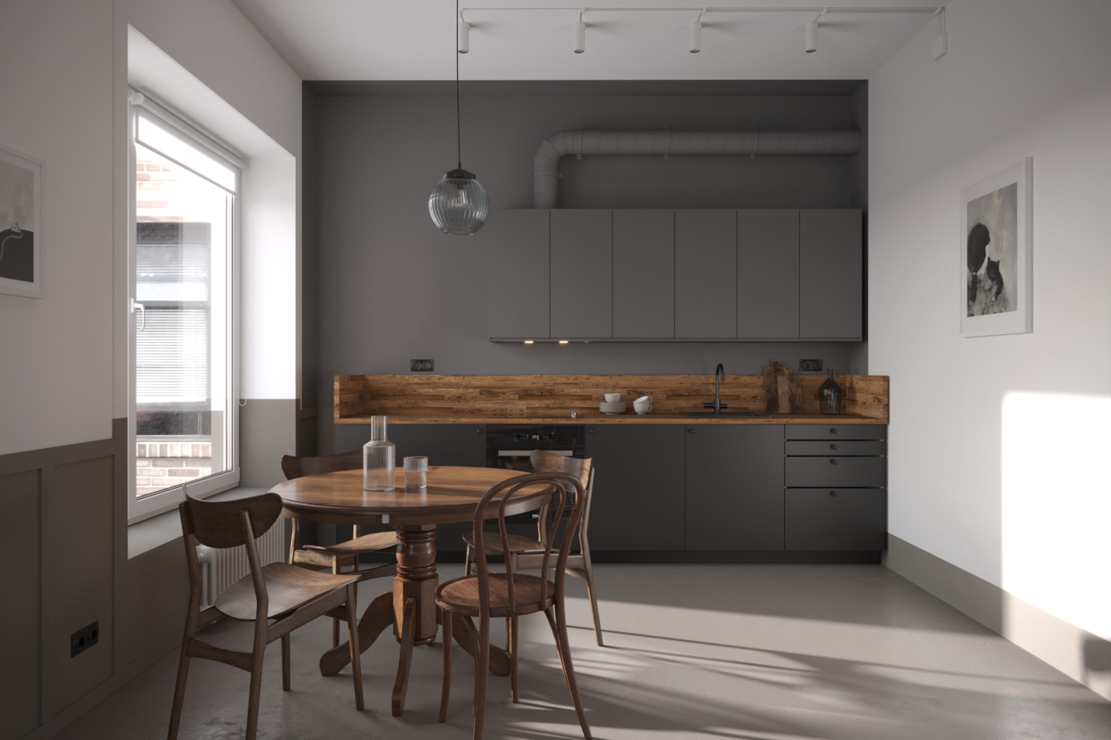 Обложка проекта: Mid-century apartment