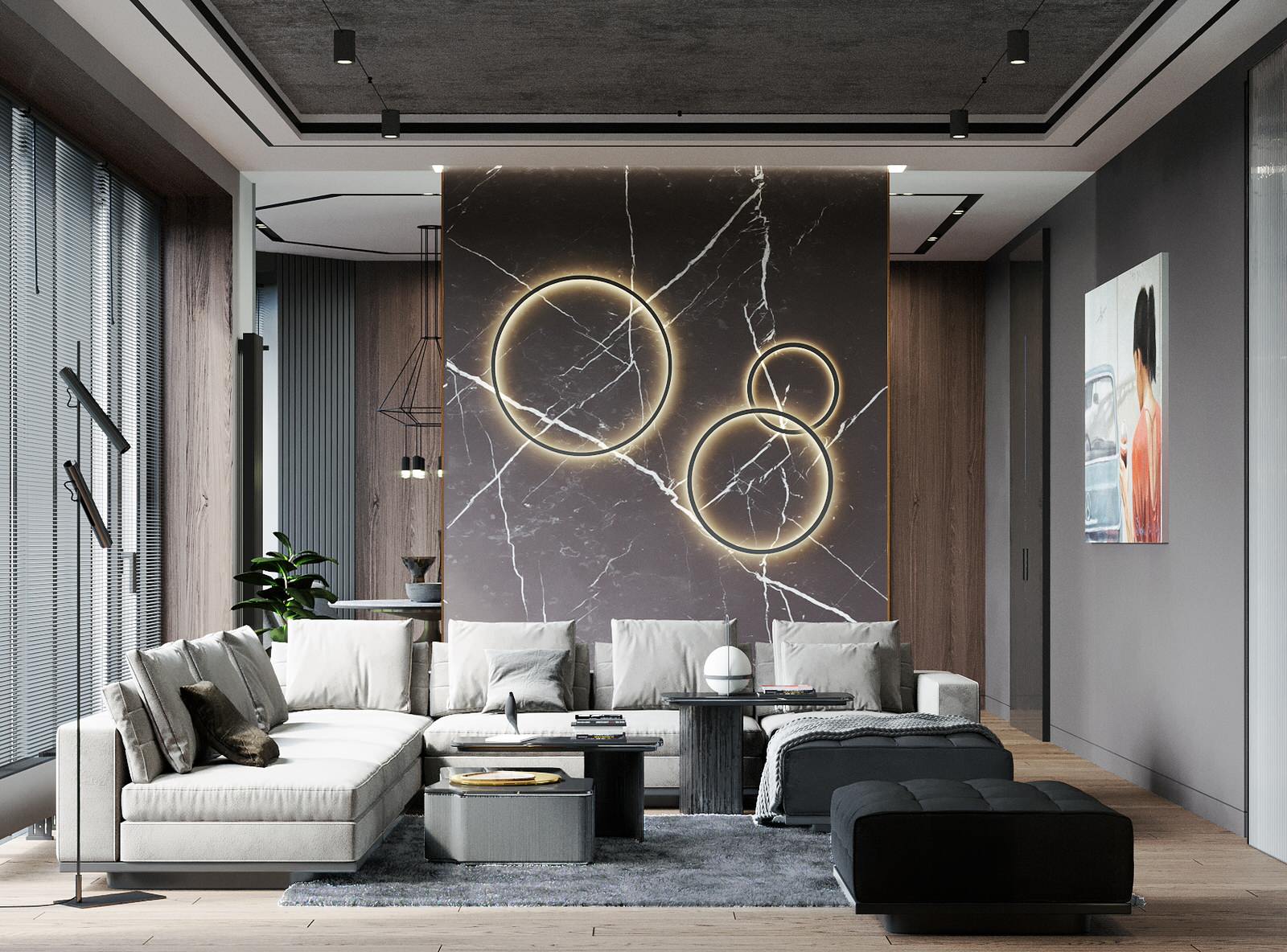 Дизайн интерьера загородного дома д. Никульское