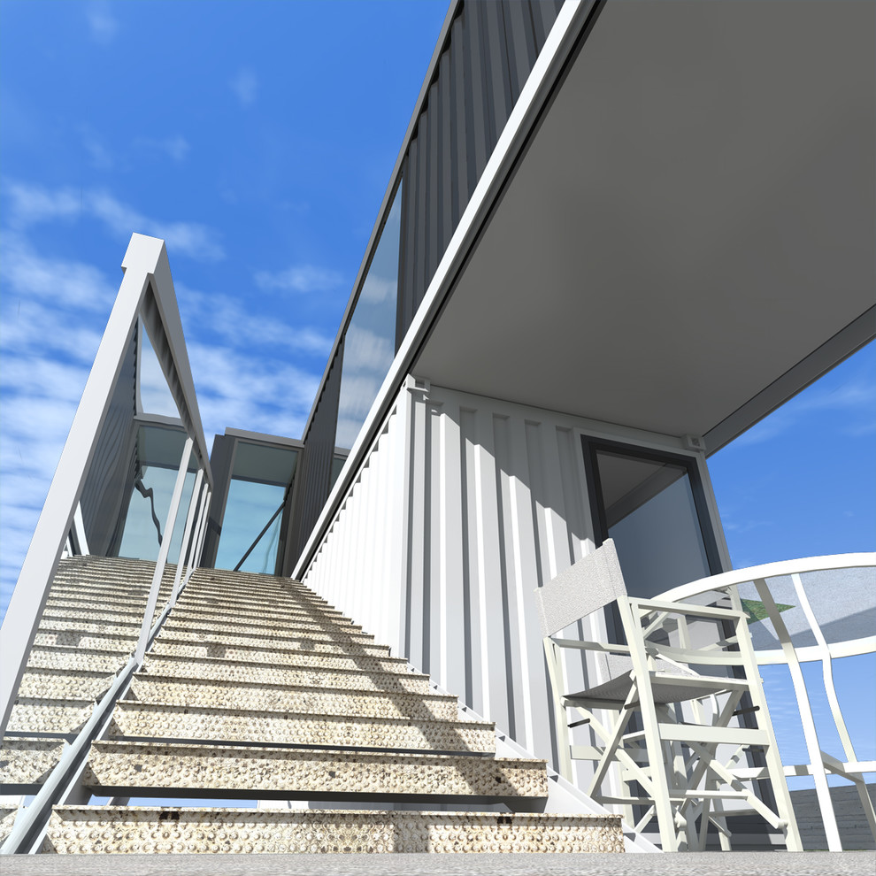 Малый гостевой дом из грузовых морских контейнеров