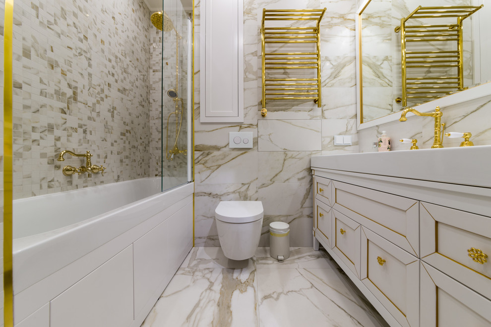 Трёхкомнатная квартира. Работы по дизайн-проекту