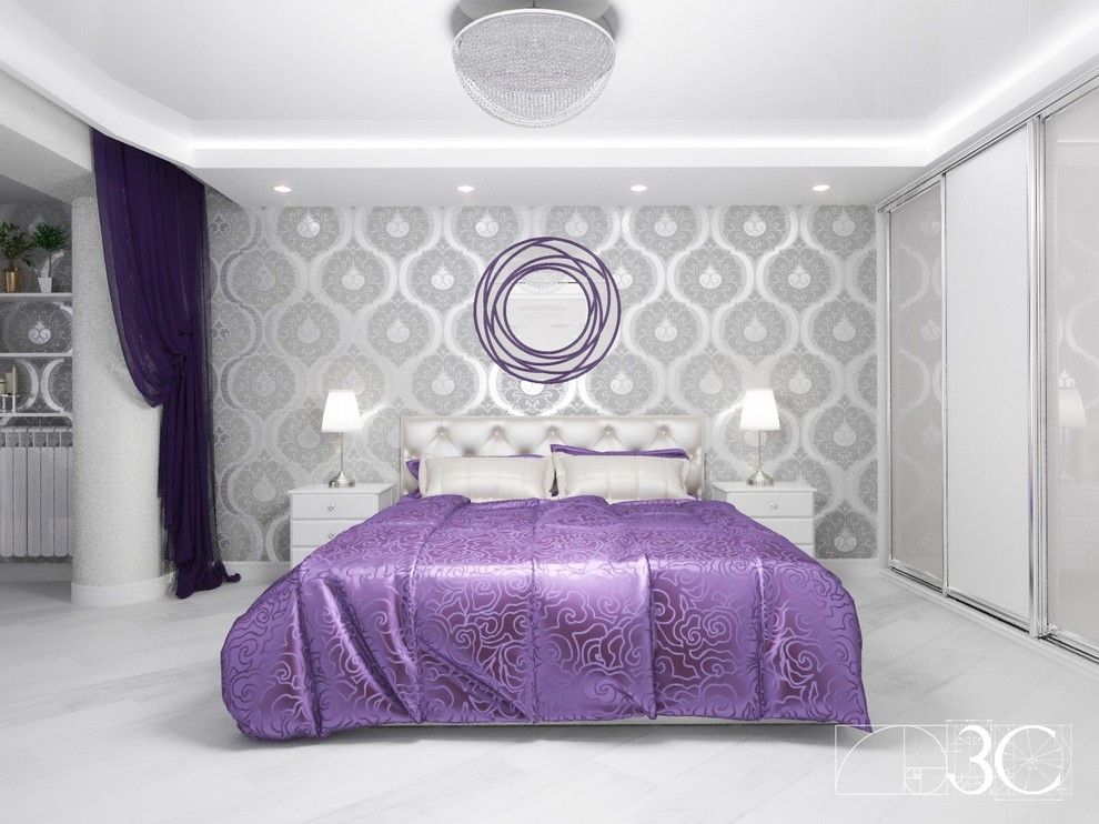 Серебро и фиолет