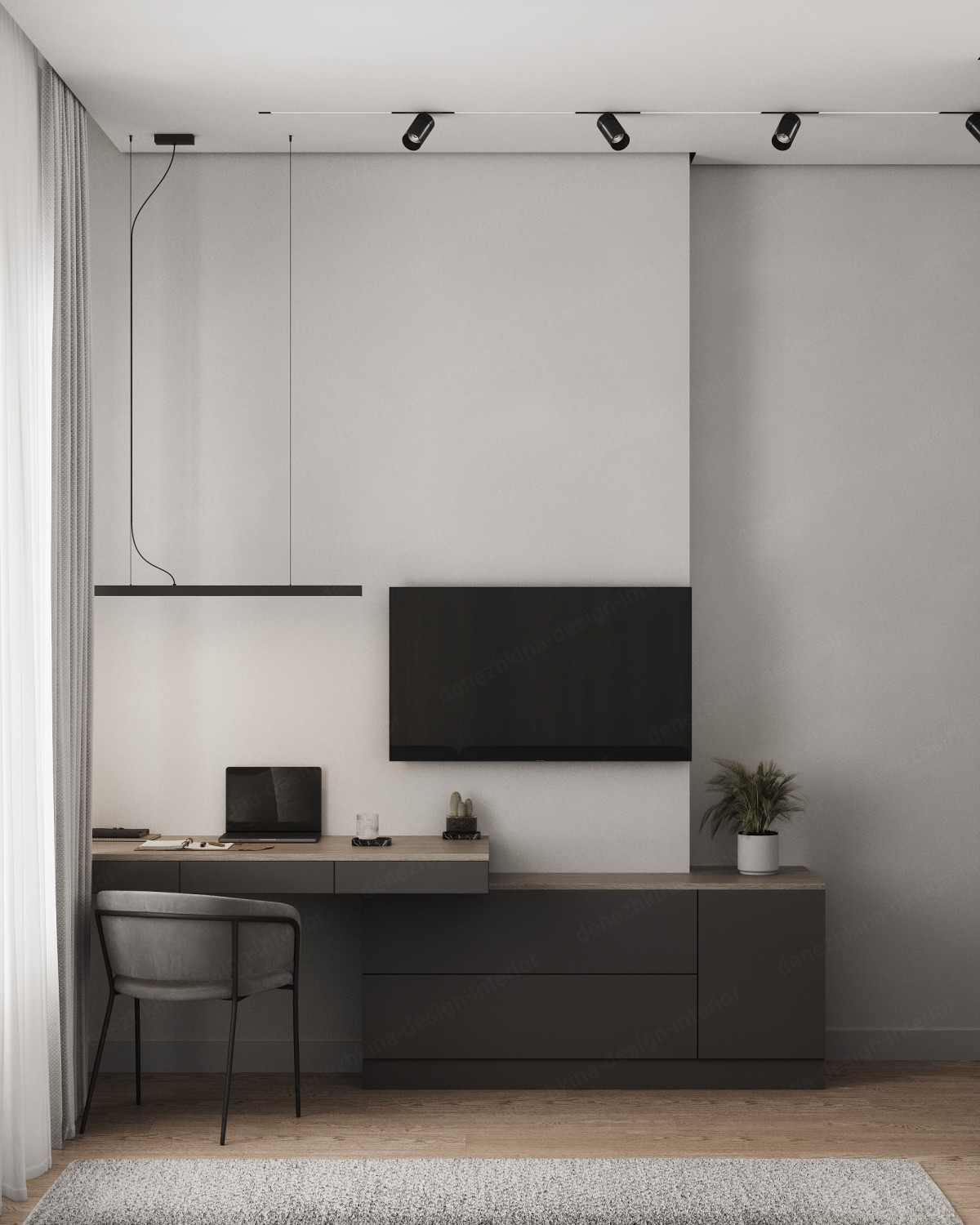 Дизайн проект 3 комнатной квартиры — ул. Руставели