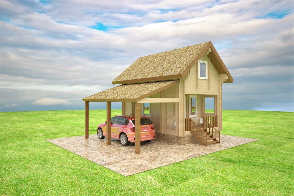 Домик 4 на 4 метра