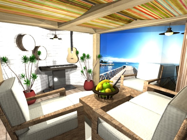 интерьер подвала