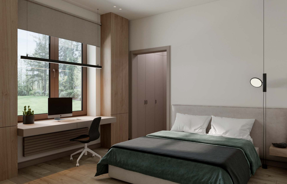 Проект одноэтажного дома с коммерческой частью