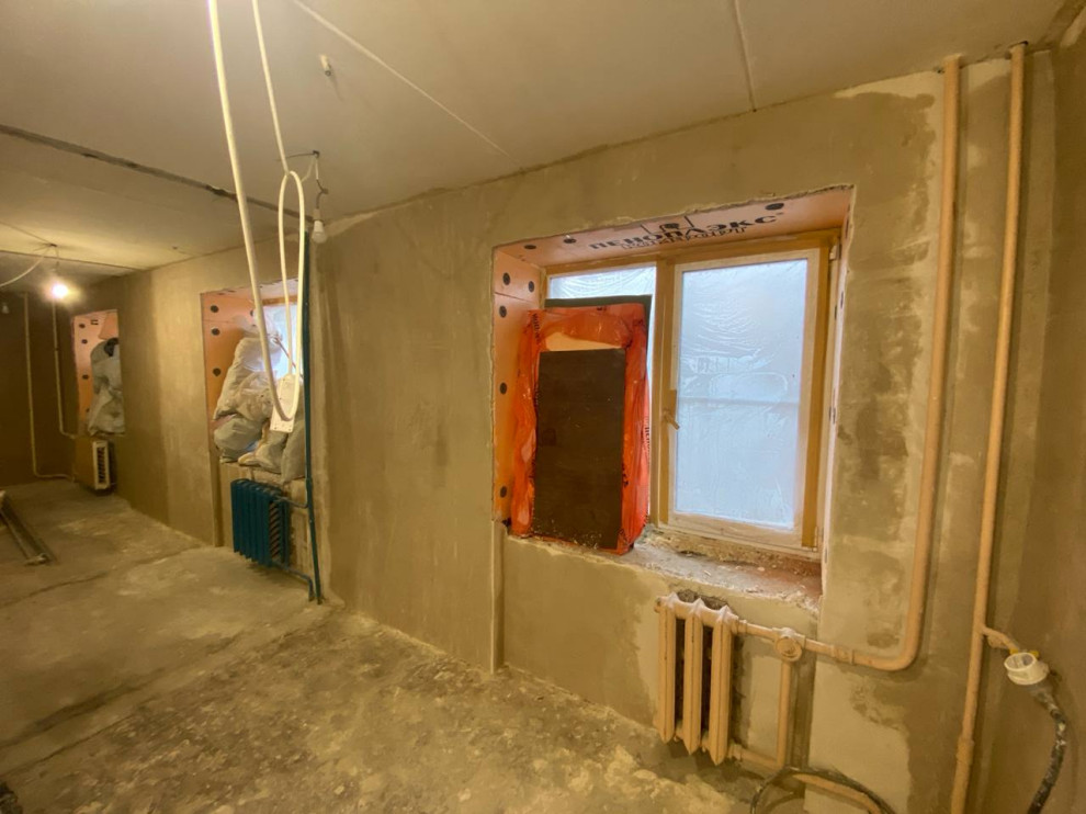 Капитальный ремонт двухкомнатной квартиры 56 м2 на Кораблестроителей 19. (2025г)