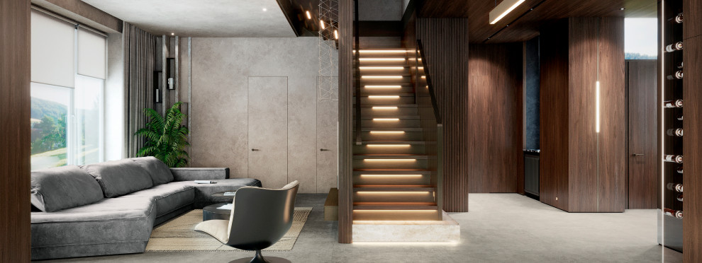 Обложка проекта: Дом в подмосковном поселке "Трувиль"