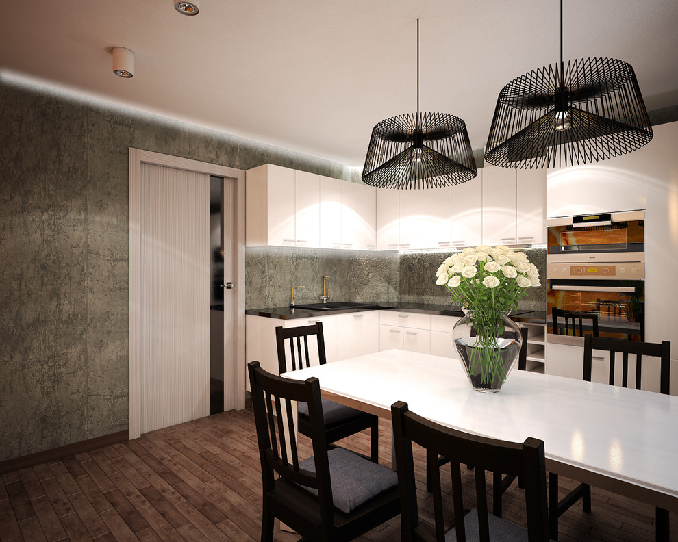 Дизайн-проект 3-х комнатной квартиры,103 м2. Стиль Современный