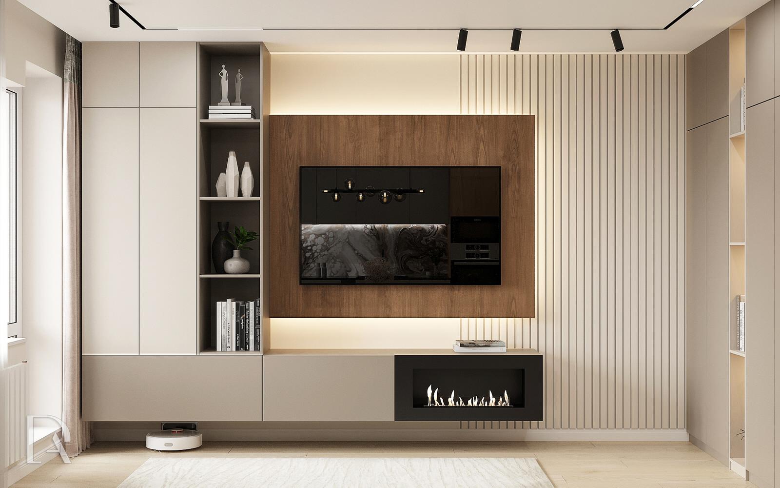 Кухня-гостиная 25,2 м2